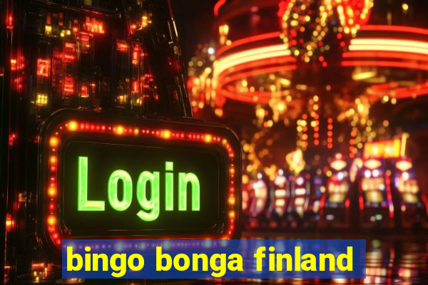 bingo bonga finland