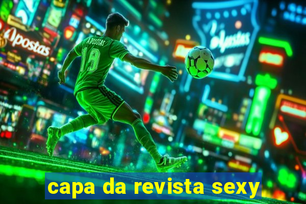 capa da revista sexy