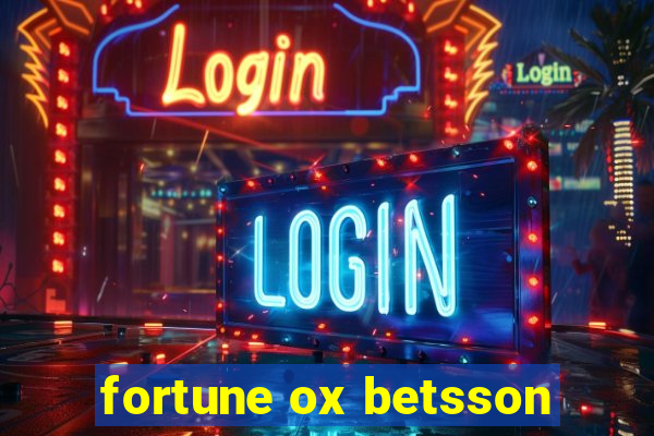 fortune ox betsson