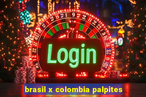 brasil x colombia palpites