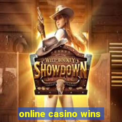 online casino wins