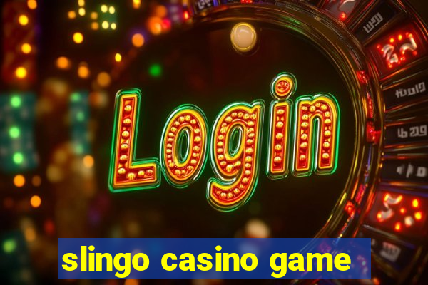 slingo casino game