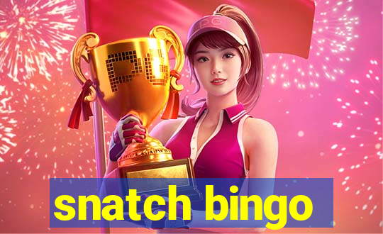 snatch bingo