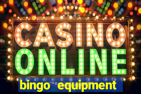 bingo equipment rental near me