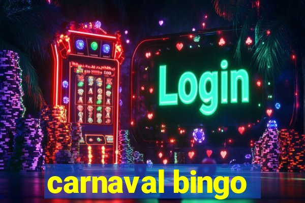 carnaval bingo