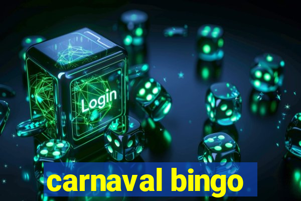 carnaval bingo