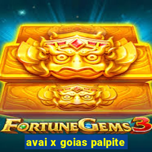 avai x goias palpite