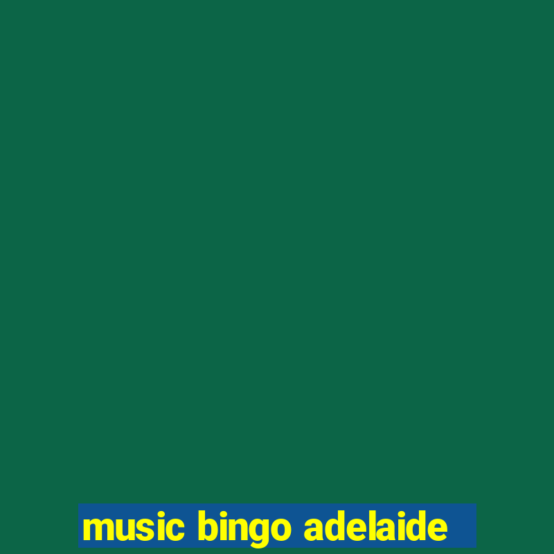 music bingo adelaide