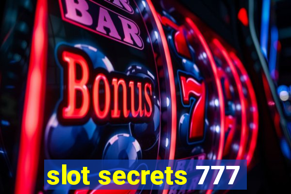 slot secrets 777