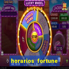 horarios fortune tiger hoje