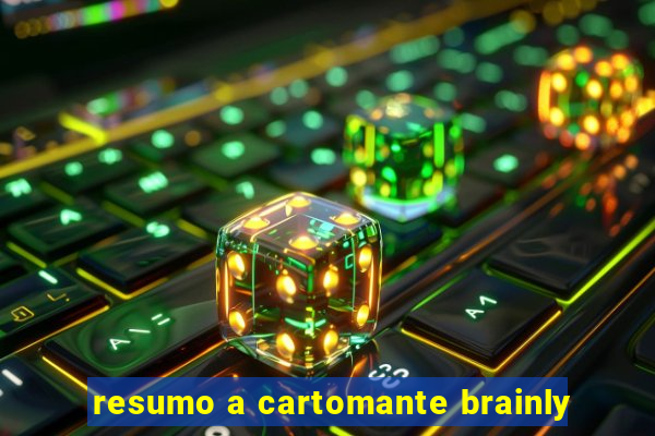 resumo a cartomante brainly