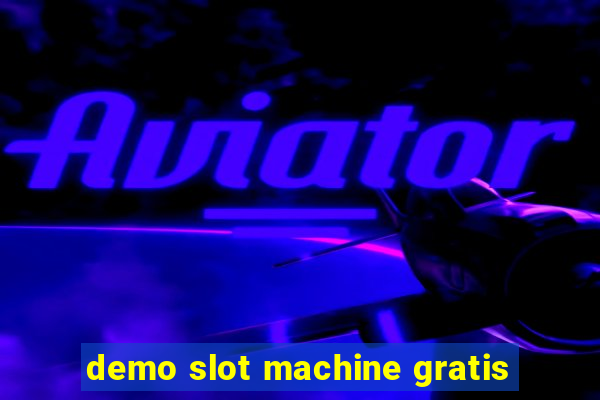 demo slot machine gratis