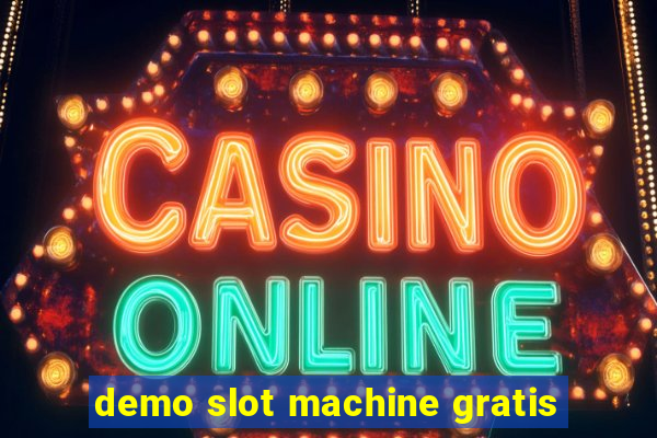 demo slot machine gratis