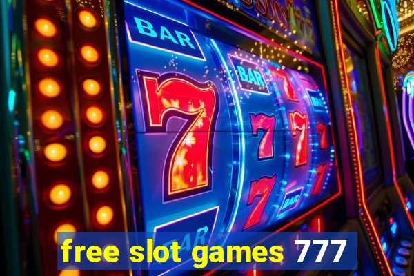 free slot games 777