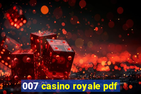 007 casino royale pdf