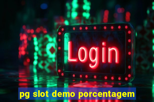 pg slot demo porcentagem