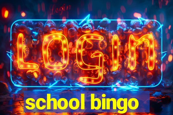 school bingo