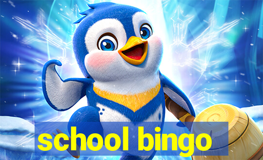 school bingo