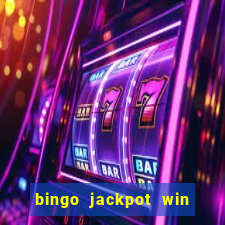 bingo jackpot win real money