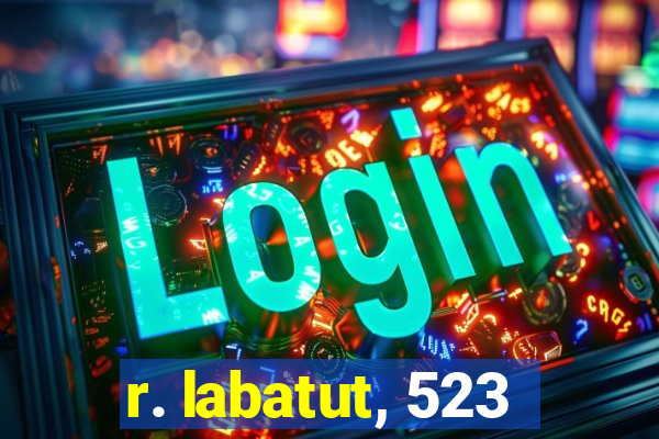 r. labatut, 523