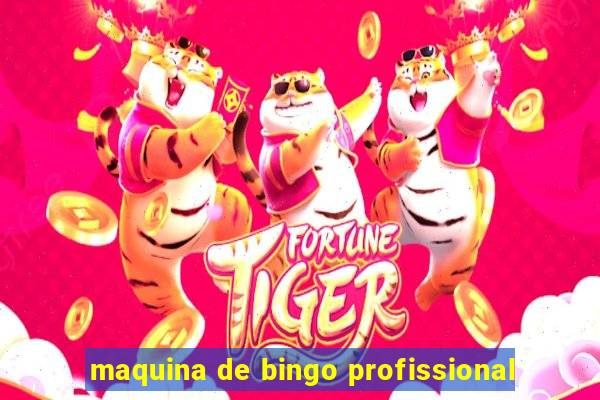 maquina de bingo profissional