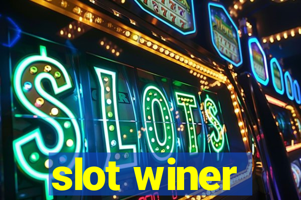 slot winer