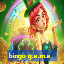 bingo g.a.m.e