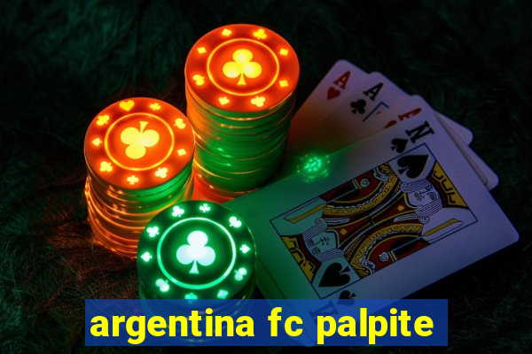 argentina fc palpite