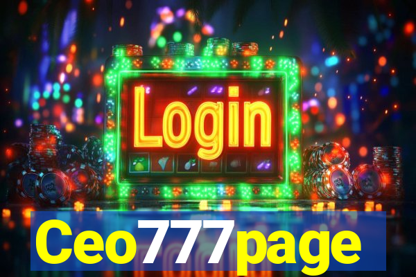 Ceo777page