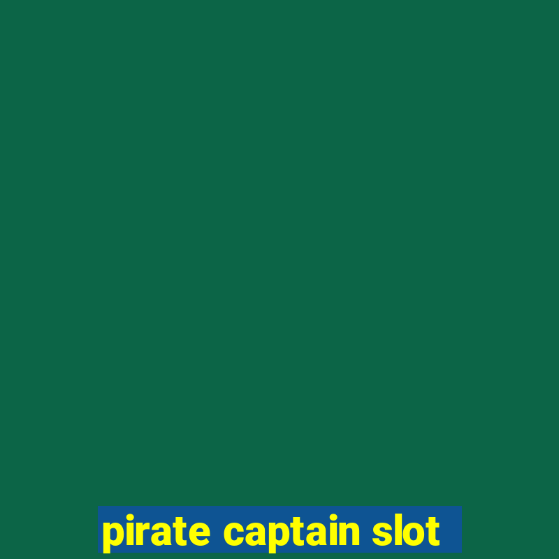 pirate captain slot