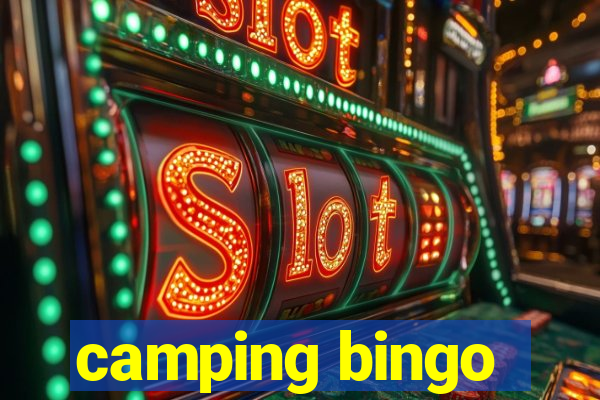 camping bingo