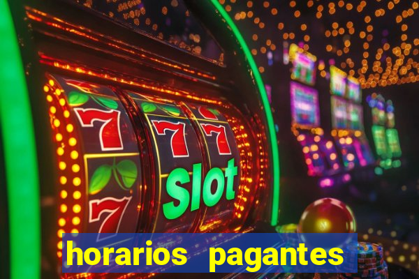 horarios pagantes fortune tiger madrugada