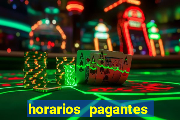 horarios pagantes fortune tiger madrugada