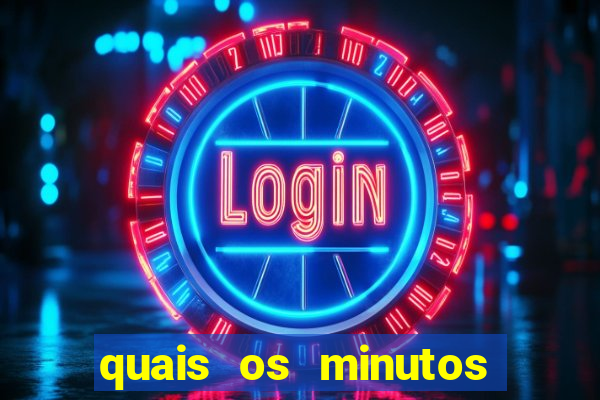 quais os minutos pagantes do fortune tiger