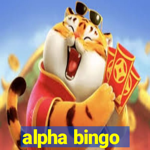 alpha bingo