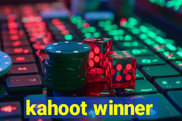 kahoot winner