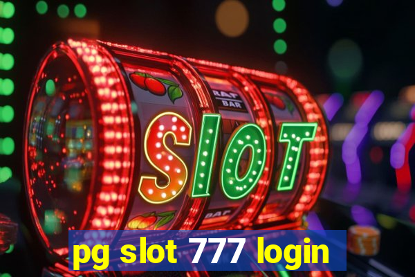 pg slot 777 login