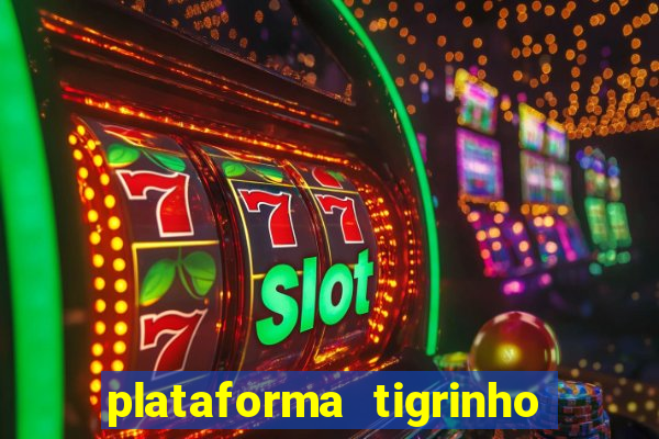 plataforma tigrinho 1 real