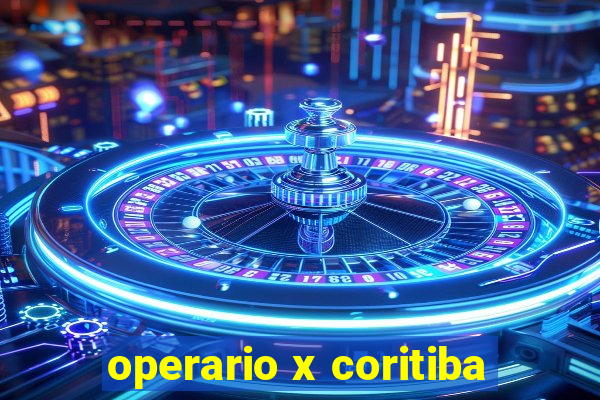 operario x coritiba