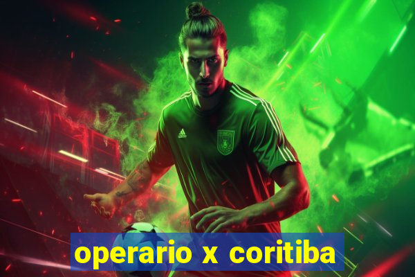 operario x coritiba