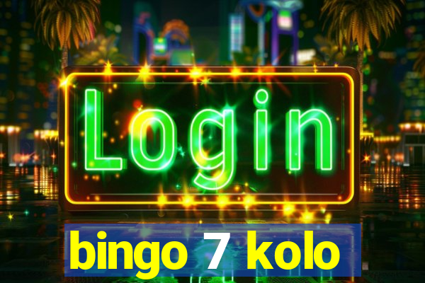 bingo 7 kolo