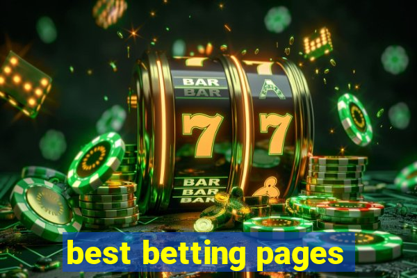 best betting pages