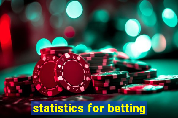 statistics for betting