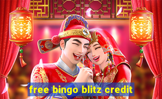 free bingo blitz credit