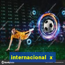 internacional x bahia ao vivo