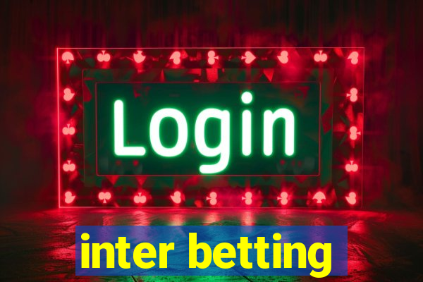 inter betting