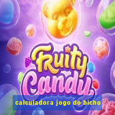 calculadora jogo do bicho