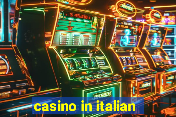 casino in italian