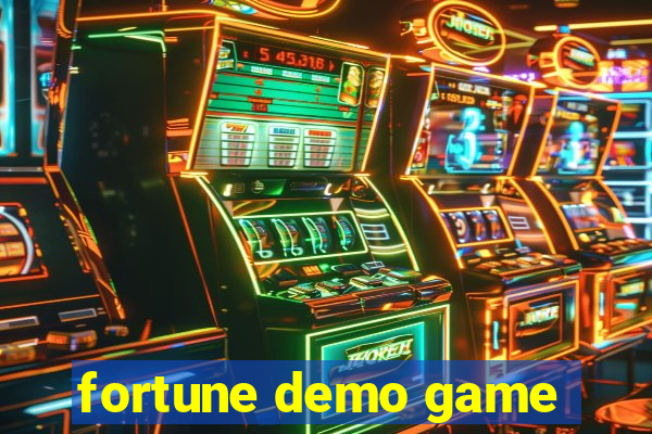 fortune demo game