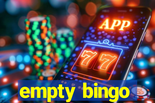 empty bingo